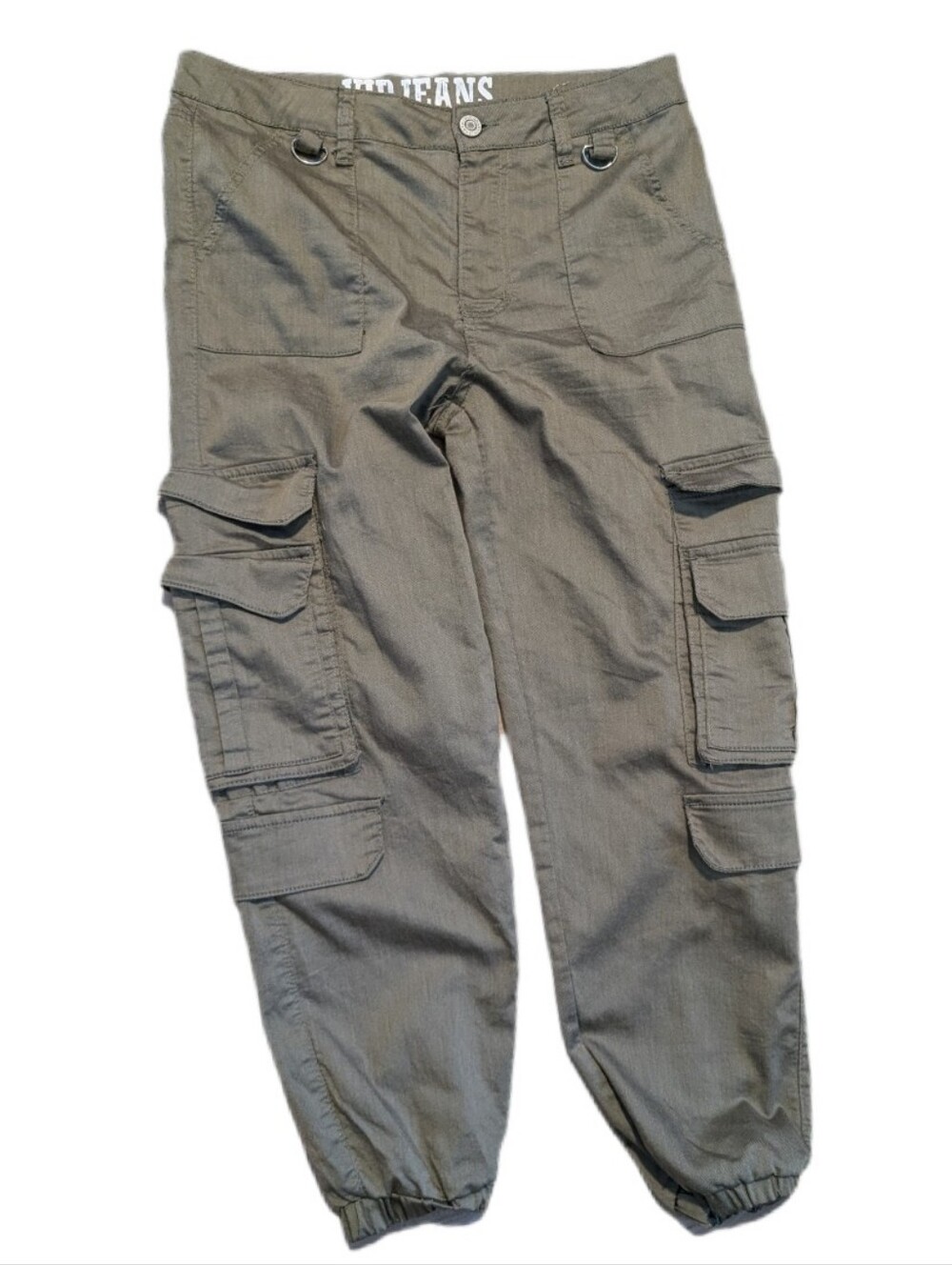 VIP army green cargo joggers juniors size 13